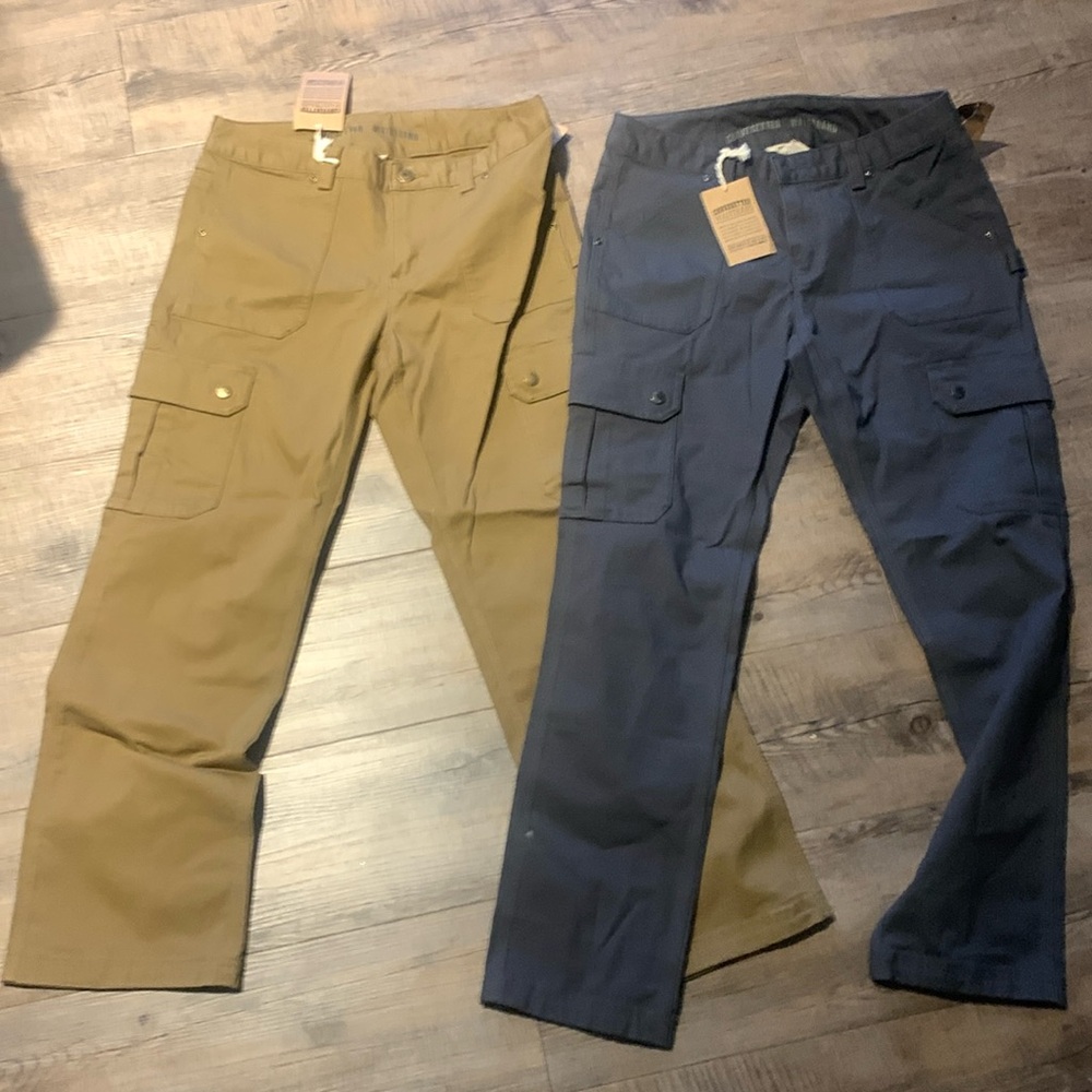 Duluth Trading Co. - Fire Hose slim cargo pants - Duluthflex - two lot!